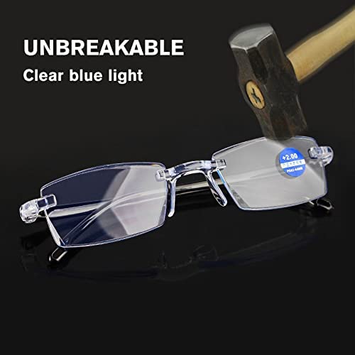 Buy One Get One Free Rimless Adaptive Power Reading Glasses @ Just 499/-