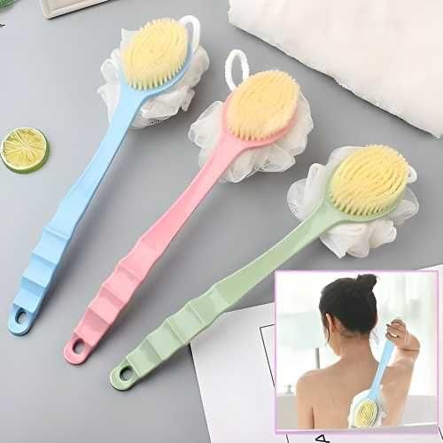 ₹599 mein Spa Jaisi Feeling — Body Bath Brush with Loofah! ( BUY 1 GET 1 FREE )