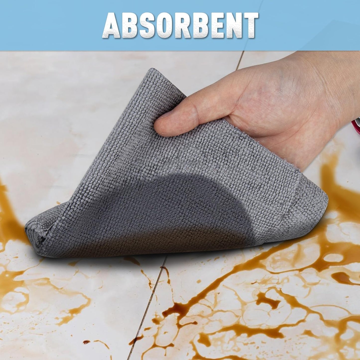 Microfiber Cleaning Cloth (20 Sheets)