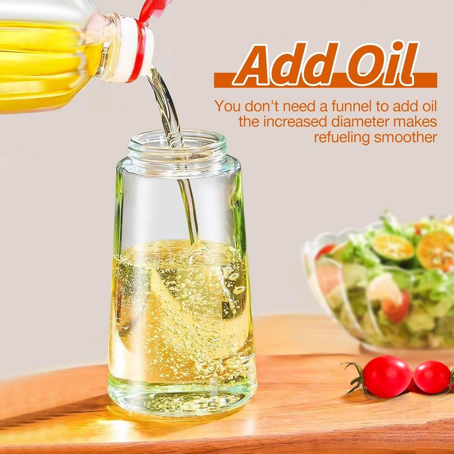 2-in-1 Oil Dispenser & Spray Bottle | 500ml