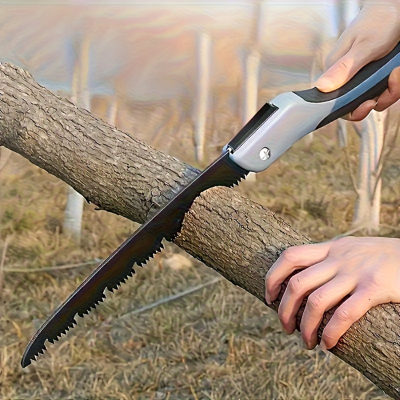 Multi-function Large Folding Saw - Household Outdoor Woodworking Saw - Garden Quick Tree Cutting Hand Saw