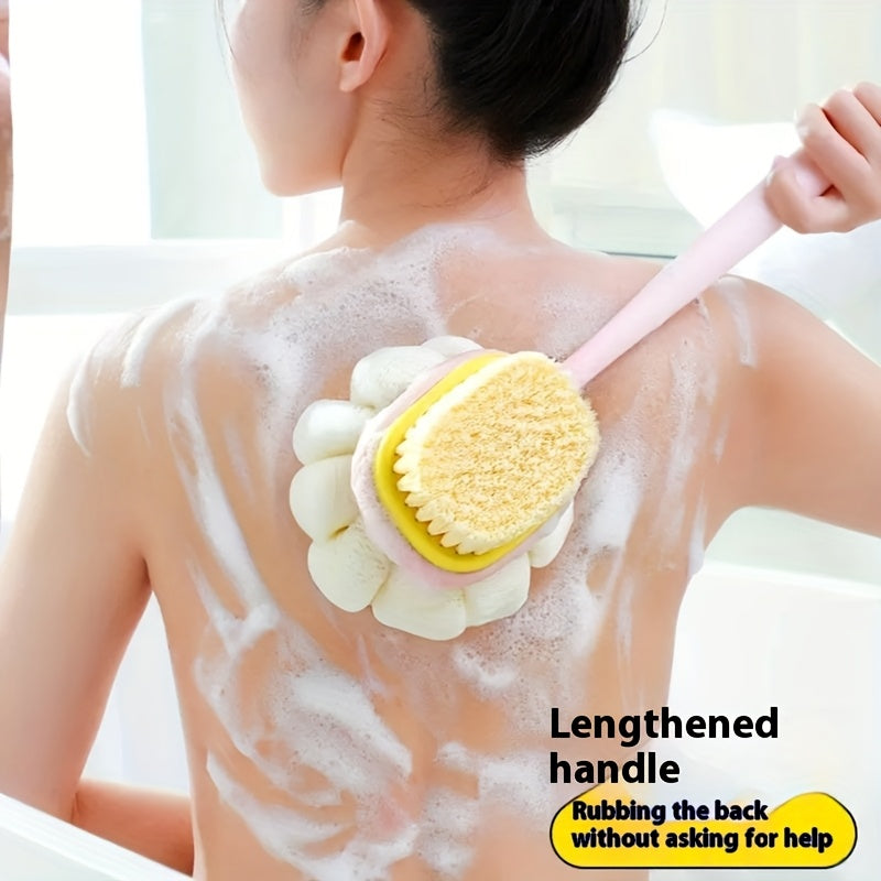 ₹599 mein Spa Jaisi Feeling — Body Bath Brush with Loofah! ( BUY 1 GET 1 FREE )