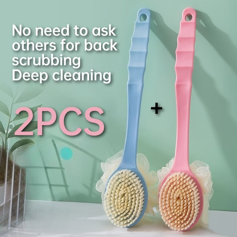 ₹599 mein Spa Jaisi Feeling — Body Bath Brush with Loofah! ( BUY 1 GET 1 FREE )